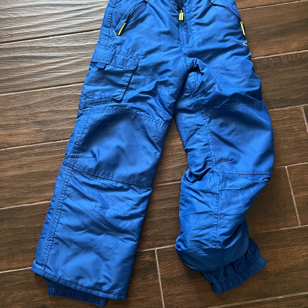 Kids Blue Snow Pants